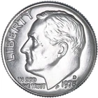 1978 D Roosevelt Dime 10c Coin from Mint Set