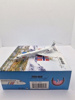 Phoenix Models 1:400 SAS Airlines SE-DPI McDonnel Douglas MD-82 Modellflugzeug