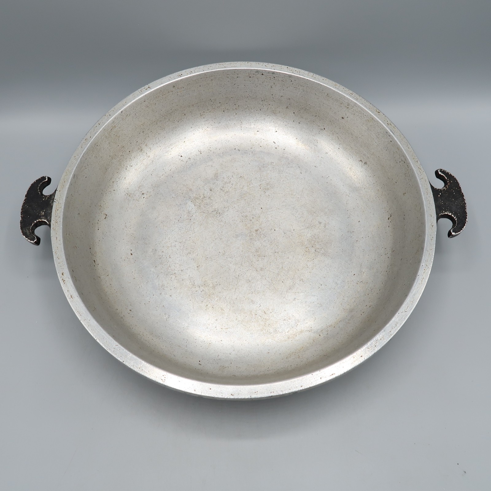 Vintage Guardian Service Ware 12" Hammered Aluminum Chicken Fryer Round Pan