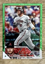 2023 Topps Update P.J. Higgins #US82 Green Foil 17/499 Arizona Diamondbacks