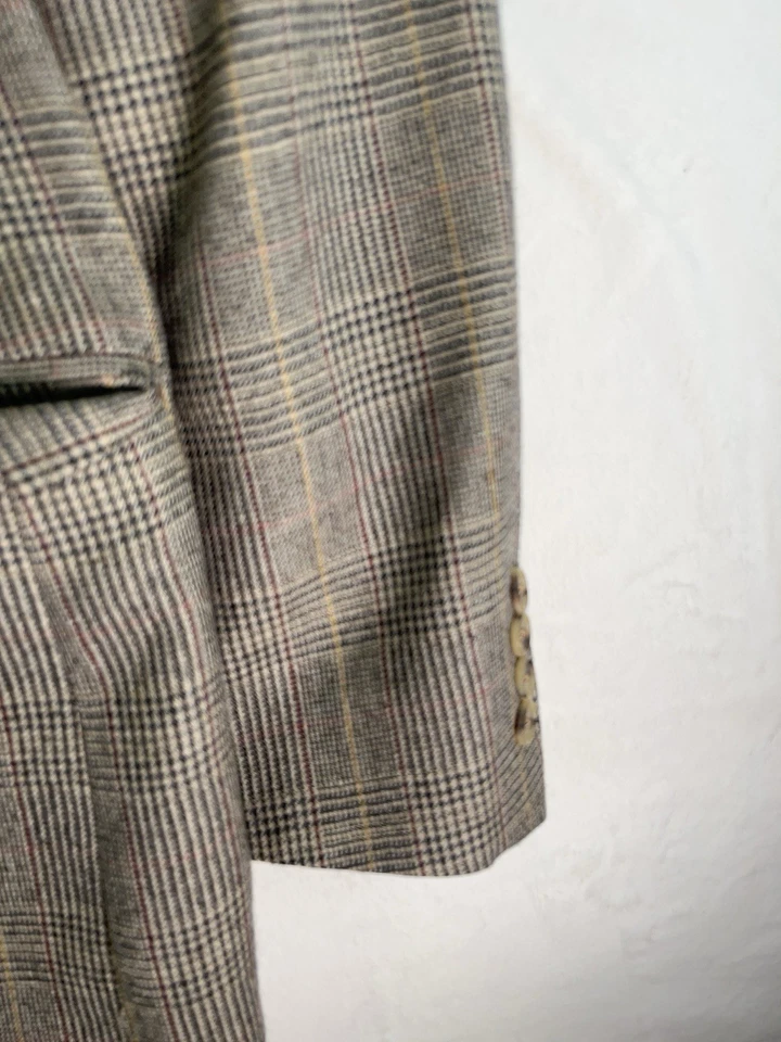 Abrigo deportivo de colección años 90 Tommy Hilfiger para hombre 44L Worsted traje chaqueta acetato Foto 2 de 4