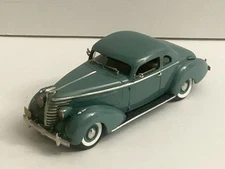 1/43 1938 Hudson 8 Coupe 5 Passenger Victoria Handmade by Newbank, white metal