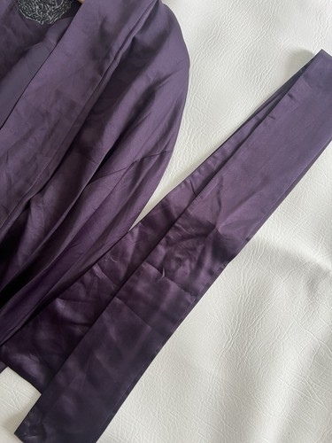 Natori NWT Purple Kimono Top Loungewear Robe One Size Classy Elegant - Picture 10 of 10