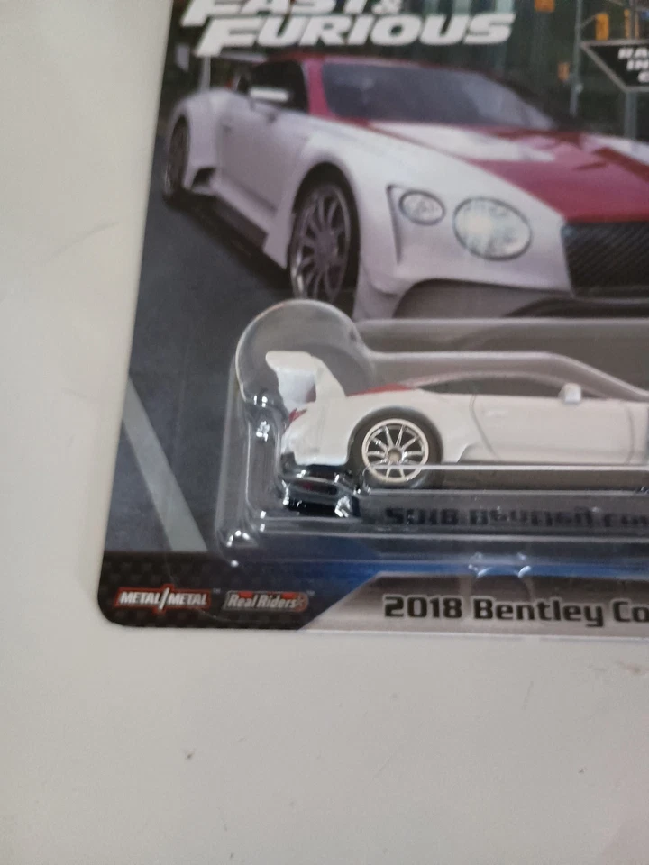 Hot Wheels Bentley Continental GT3 2018 Fast and Furious HNW46-956 H 1/64 - Imagem 3 de 4