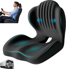 Ergonomic Memory Foam Seat Cushion Back Support Office Chair Car Seat Pillow New Ergonomic Memory Foam Seat Cushion Back Support Office Chair Car Seat Pillow New