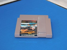 Vintage 1987 NES Nintendo 3-D Worldrunner Video Game W/Box Glasses & Ins 5 Screw