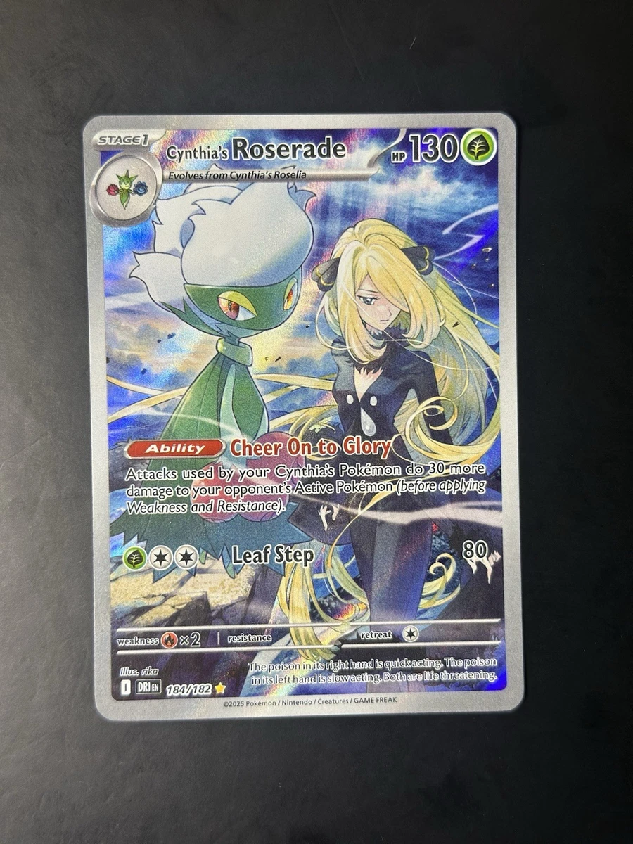 Cynthia's Roserade Pokmon TCG Cards for sale | eBay