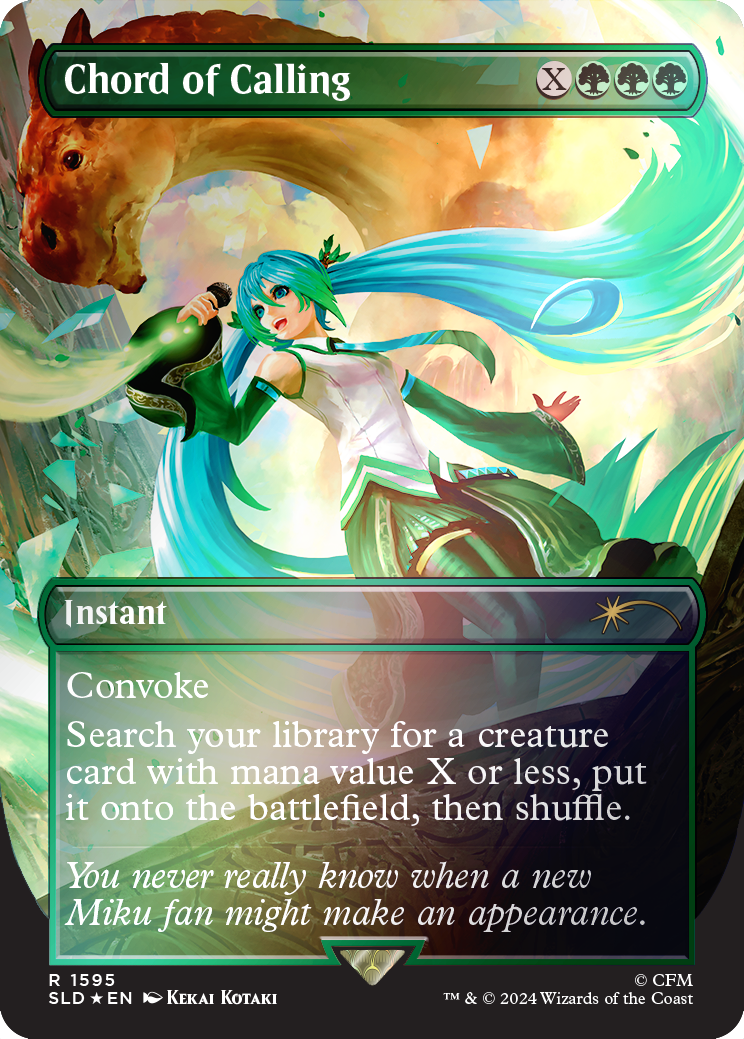 🔥 Secret Lair x Hatsune Miku: Digital Sensation (EN) Rainbow Foil