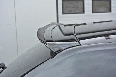 Maxton Design Heckspoiler Lippe passend für Audi S3 8P FL schwarz Hochglanz