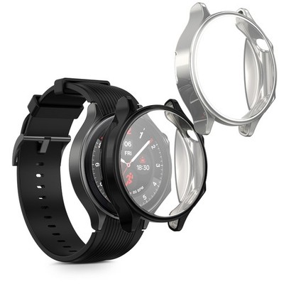 2x Silikon Hülle für OnePlus Watch 2 OPPO Watch X Schutzhülle