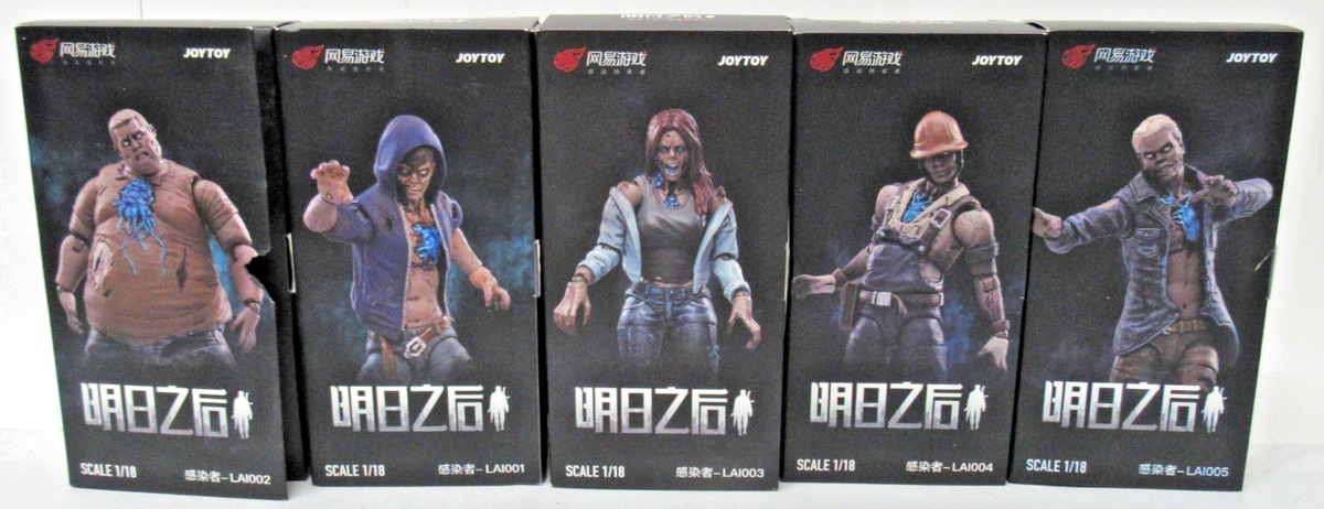 JOYTOY ゾンビ　感染者　5体 JoyToy Life After Infected Zombie Set Of 5 Complete LAI001-005 | eBay