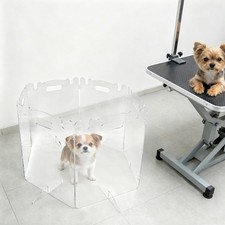 Folding Pet Dog Gate,clear Acrylic Pet Dog Gate For Stairwells,Doorways,Terraces