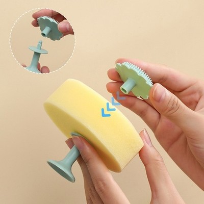 Soft Silicone Sponge Kitchen Scrubber Set for Gentle Yet Effective Cleaning