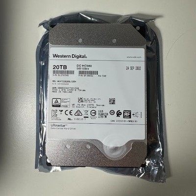 Western Digital 20TB Ultrastar DC HC560 SAS 12Gb/s Hard Drive WUH722020BL5204
