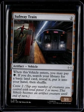 Subway Train - 178 -  SPM - NM - MTG Magic the Gathering