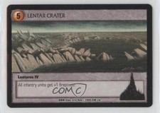 2005 Warhammer 40000 CCG - Dark Millenium Lentar Crater #DMMLC