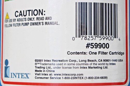 New & Sealed - INTEX A/C Pool Filter Cartridge Type A 59900 - Picture 2 of 2