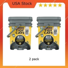 Purina Tidy Cats 4-In-1 Strength Clumping Cat Litter, Floral Scent, 2 pack