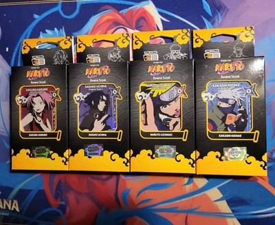 Naruto Mythos TCG - Konoha Shido Team Set 2nd Edition - 4er Bundle [EN]