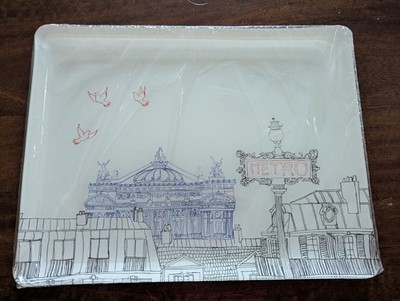 Gien acrylic tray - Ca C'est Paris - NWT, 14.75''x11.25''