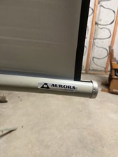 Aurora Regal Projector Screen 37" W X 39" H Tripod Stand Retractable Made in USA