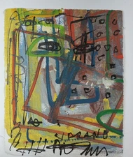 NEW ORIGINAL OOAK ABSTRACT CUBIST PAINTING