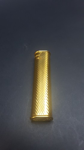 1975-80 Stylish Gold Dunhill Wave Dress Rollagas Cigarette Lighter Box & Papers - 第 8/17 張圖片
