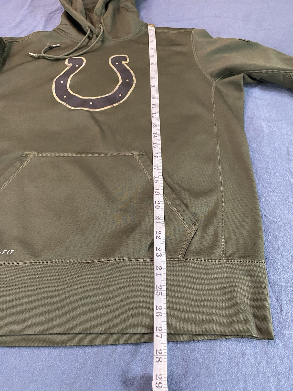 Nike Indianapolis Colts Hoodie Mens Large NFL Football Salute To Service Indy thumbnail 7
