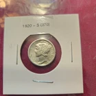 1920-S(370) Mercury Dime (90% Silver) AU