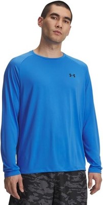 Under Armour Men's Tech 2.0 Long-Sleeve T-Shirt, (402) Blue Atlantis