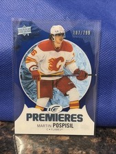 2023-24 Upper Deck Ice - Ice Premieres Martin Pospisil #179 Blue /799 (RC)