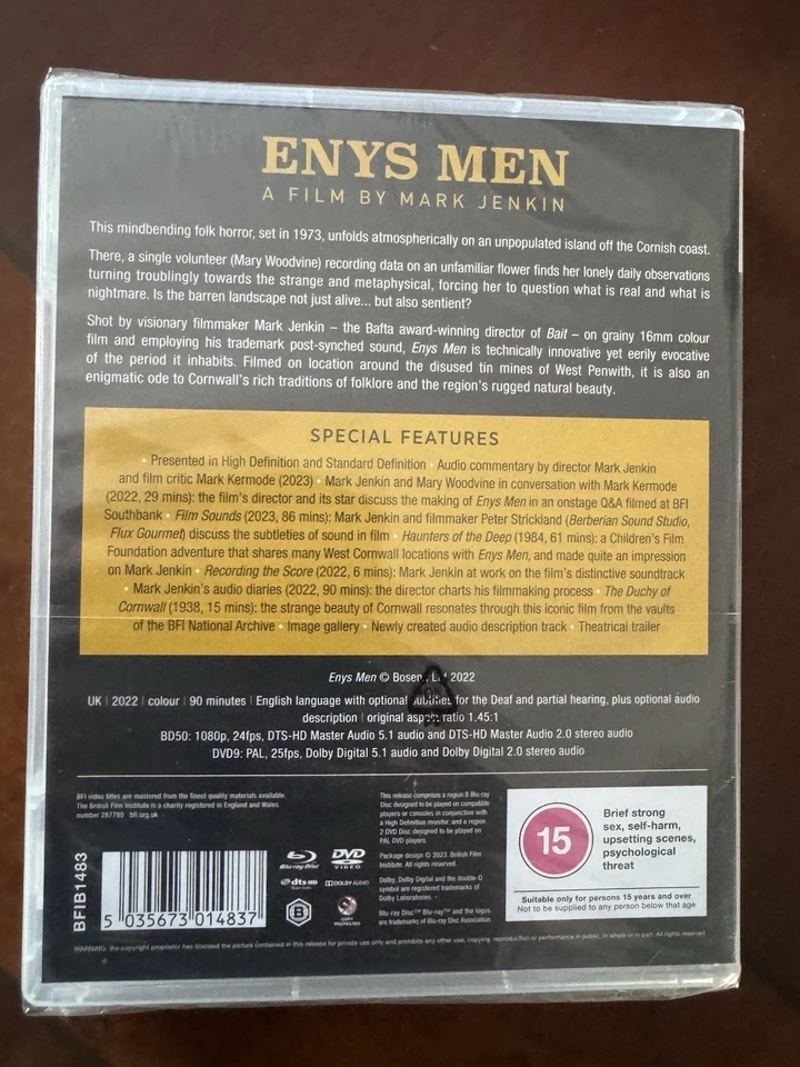 ENYS MEN (2022) LIMITED SPECIAL EDITION BLU RAY +DVD -BFI - Image 2 of 4