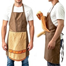Funny Chef Prank Apron For Men, Novelty Surprise Cooking Gag Gift Apron