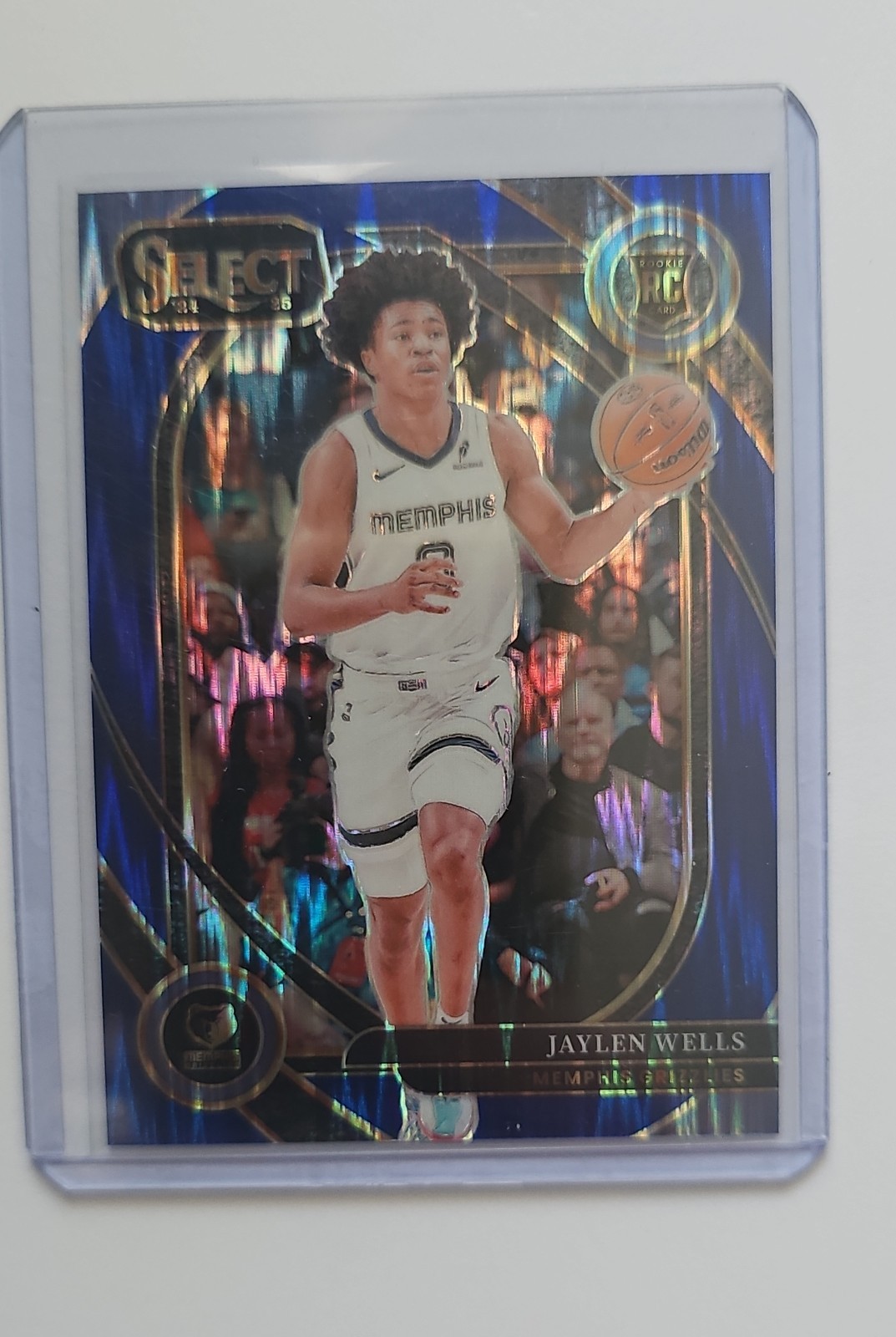 2024-25 Panini Select - Courtside Jaylen Wells #267 Blue tectonic 62/99(RC)