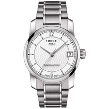 Tissot Women's T-Classic Titanium Powermatic 80 Silver Dial Watch -