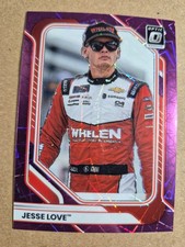 2026 Panini Donruss NASCAR Racing JESSE LOVE Optic PURPLE Velocity 12/59 #8
