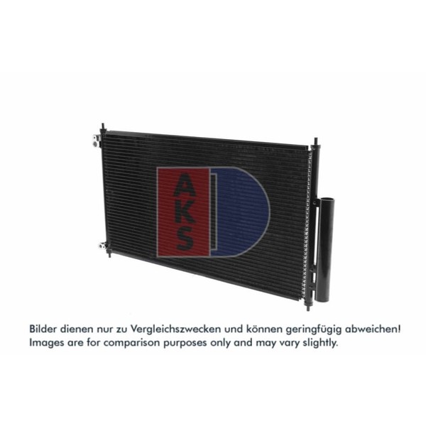 Kondensator Klimaanlage AKS Dasis 512028N FüR Honda Accord VII-image