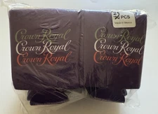 Crown Royal Purple Koozie Promotional Advertising Lot of 29 Drink Holder New