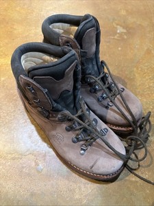 Chaussures De Randonnée Hanwag Bergler Marron - Taille UK 7.5 / EU 41.5 - Neuf Sans Boîte - Fabriqué En Allemagne