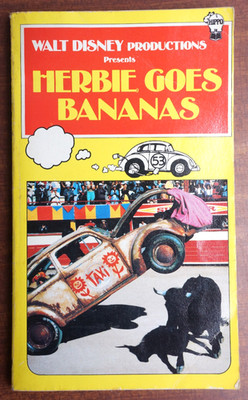 Walt Disney's Herbie Goes Bananas - Hippo Books, 1981