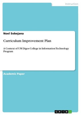 Curriculum Improvement Plan (Buch)