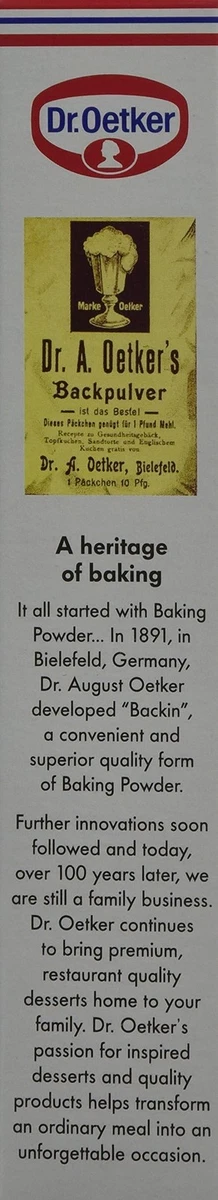 Dr. Oetker Kuchen Füllung Zitrone, 7,5 oz Unze (1er Pack)