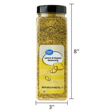 Great Value Lemon  Pepper Seasoning, 26 oz