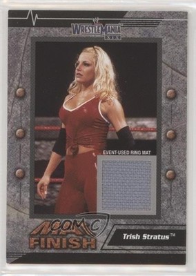 2003 Fleer Wrestlemania XIX Mat Finish Trish Stratus HOF 2rz