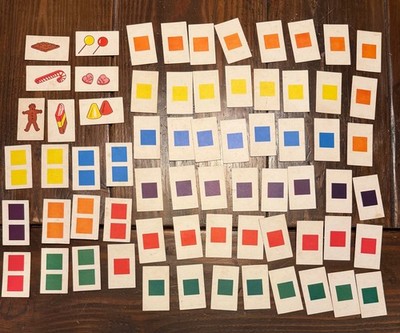 Vintage CANDY LAND Board Game Replacement Paper Cards Set 67 | eBay