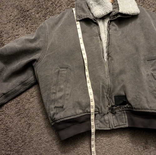 Acne Studios Cotton-Canvas Bomber Jacket Size Small - Picture 3 of 7