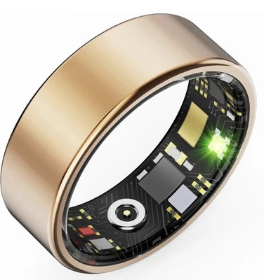 FindTime Smart Ring Herzfrequenzmesser Schlaftracker Schrittzähler Kalorien Fitness