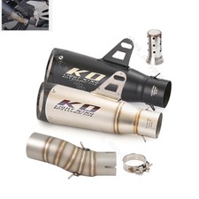 Exhaust System For Cf-moto 450ss 450sr 450nk 2022-25 Black Muffler Tips Mid Pipe