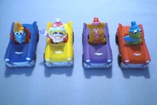 Carl's Jr. 1993 - Muppet Parade of Stars Cars - Complete Set of 4