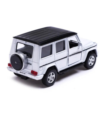 RMZ City Mercedes Benz G63 AMG W463 White 1:32 Scale 5 Inch